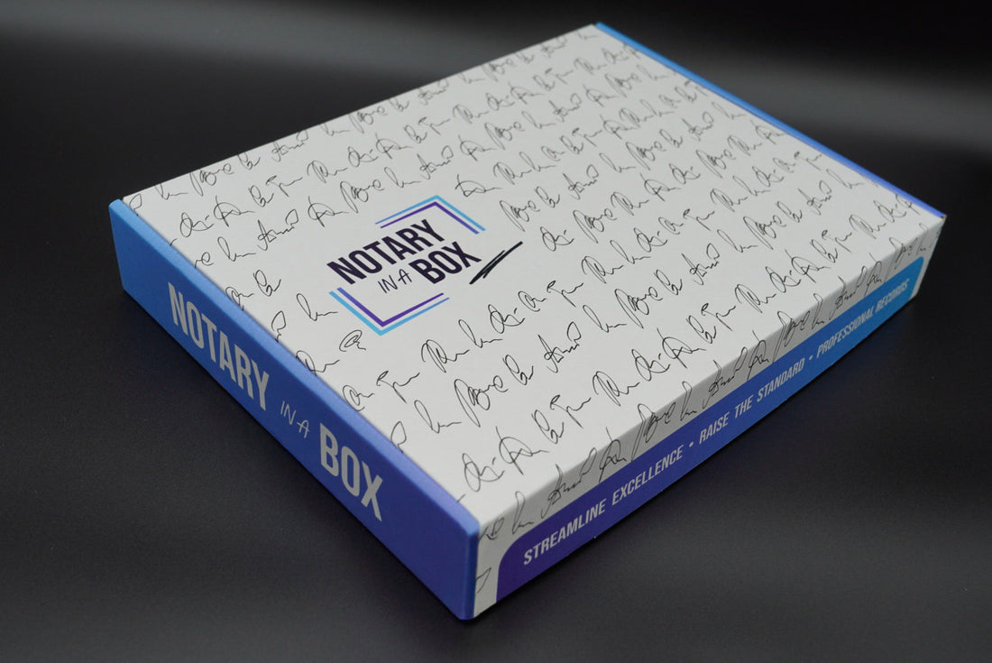 The Notary in a Box Journal Is On Sale — No Promo Code Needed