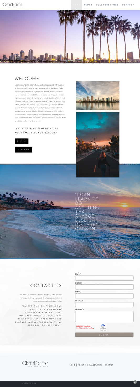 PRE-DESIGNED NOTARY WEBSITE (Prefab) + 1 Year Hosting